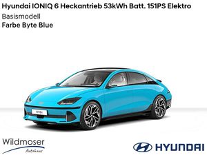 HYUNDAI IONIQ 6 ⚡ Heckantrieb 53kWh Batt. 151PS Elektro ⌛ 8 Monate Lieferzeit ✔️ Basismodell Leasing